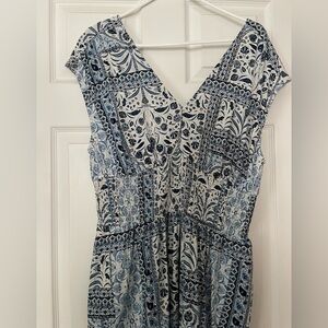Old Navy Floral V-Neck Sundress